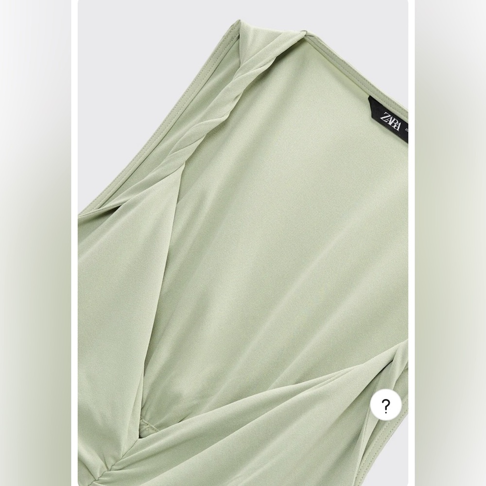 Zara Light Green Maxi Dress - Picture 11 of 12